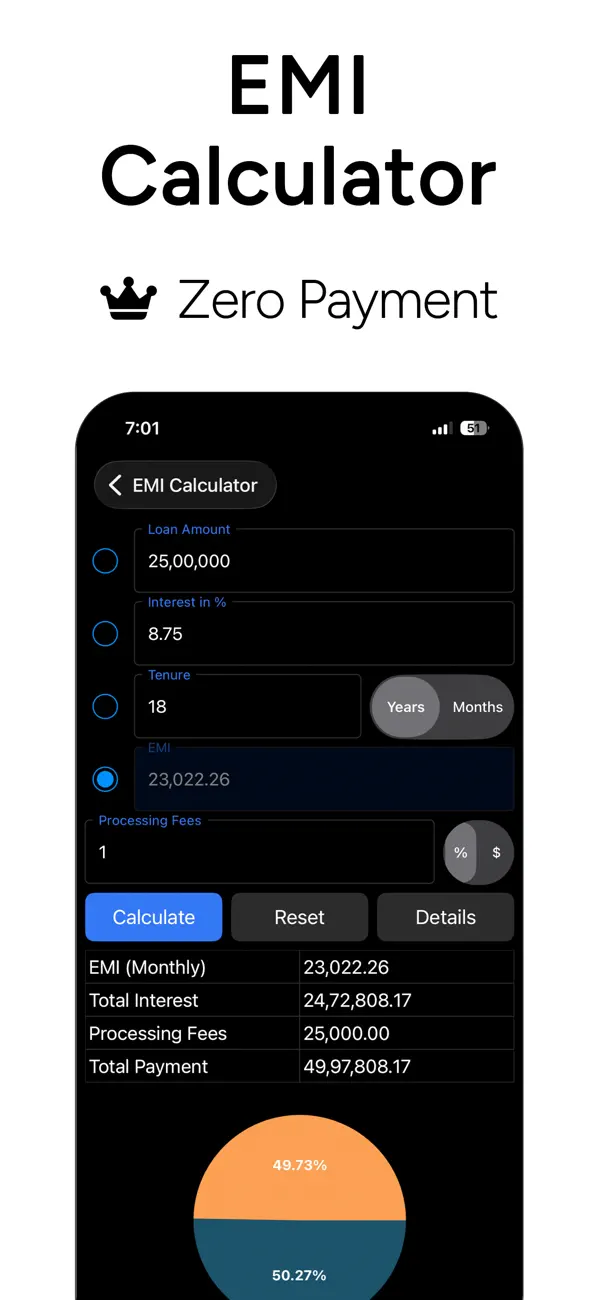 EMI Calculator for Loan screenshot 6