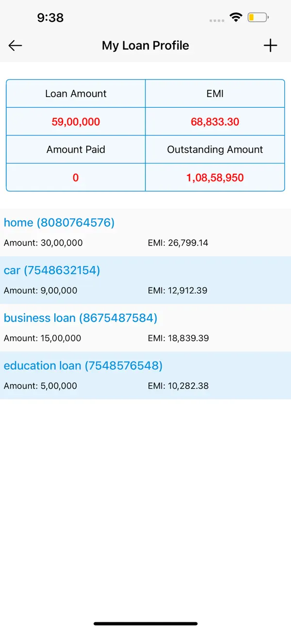 EMI Calculator : Loan Manager screenshot 3