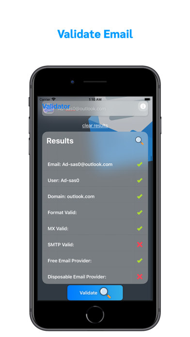 Em@il Validator screenshot 2