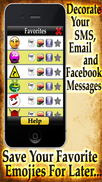 Emoji 4+ - Great Emoticons And Smileys You'll Love screenshot 2