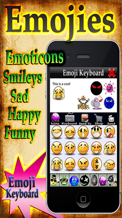 Emoji 4+ - Great Emoticons And Smileys You'll Love screenshot 3