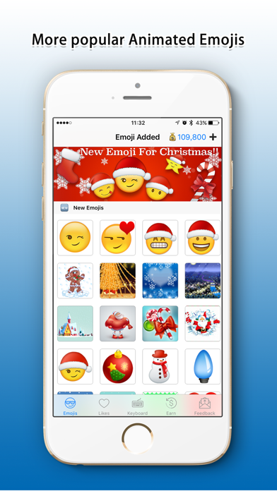 Emoji Added - Christmas Emoji screenshot 3