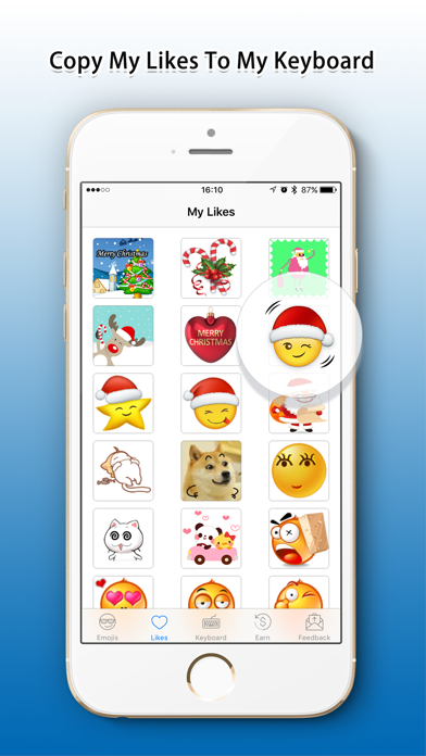 Emoji Added - Christmas Emoji screenshot 2