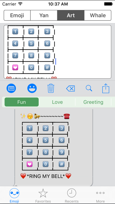 Emoji Keyboard Emoticons Art screenshot 1