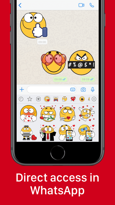 Emojidom Stickers & Smileys screenshot 1