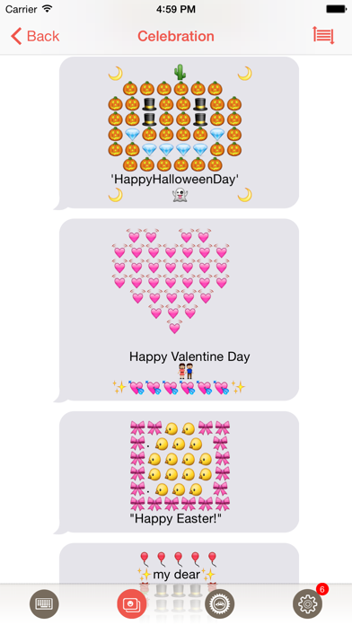 Emojiii - Animated Emoticons & Emoji & Art Fonts screenshot 2