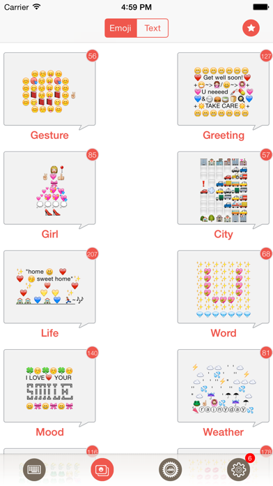 Emojiii - Animated Emoticons & Emoji & Art Fonts screenshot 4