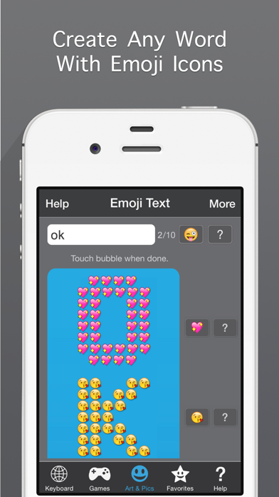 Emojis for iPhone screenshot 1