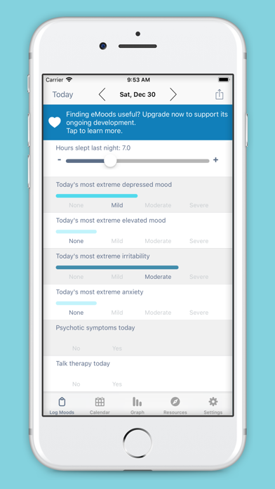 eMoods Bipolar Mood Tracker screenshot 5