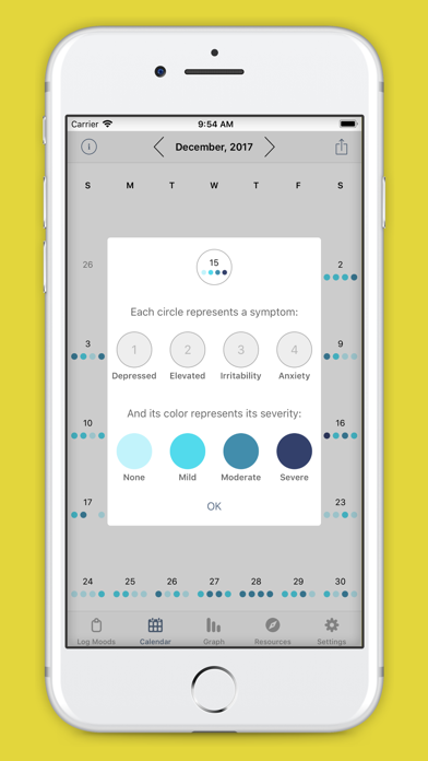 eMoods Bipolar Mood Tracker screenshot 4