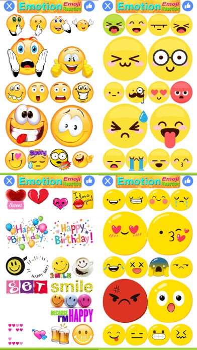 Emotion Stickers-Emoji Reaction Stickers screenshot 3
