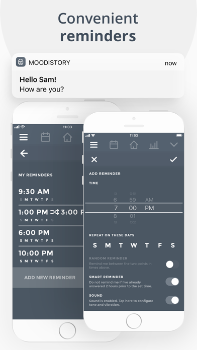 Emotion Tracker: Moodistory screenshot 1