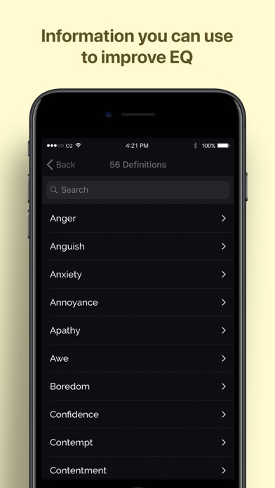 Emotions Dictionary screenshot 2