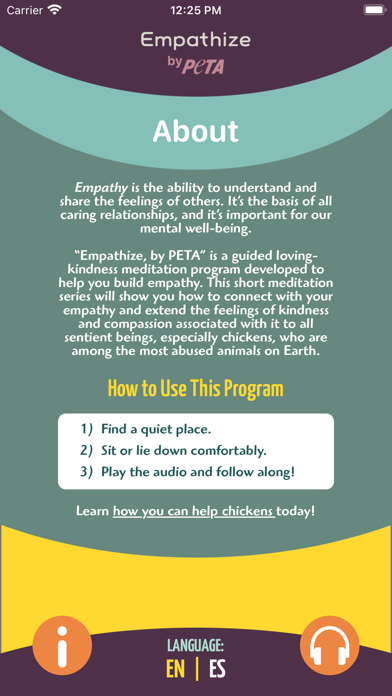 Empathize, by PETA screenshot 1