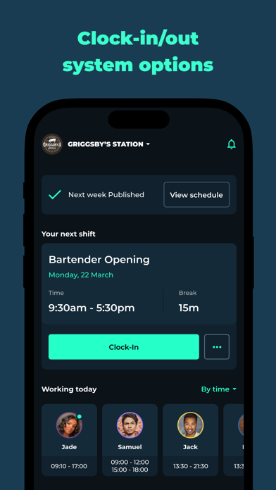 Employee Scheduling by BLEND screenshot 1