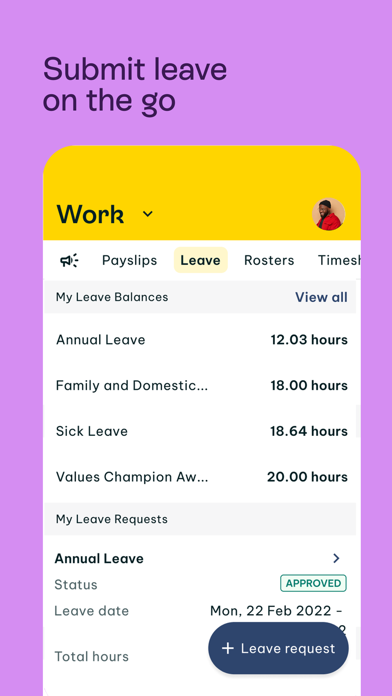 Employment Hero Work screenshot 2