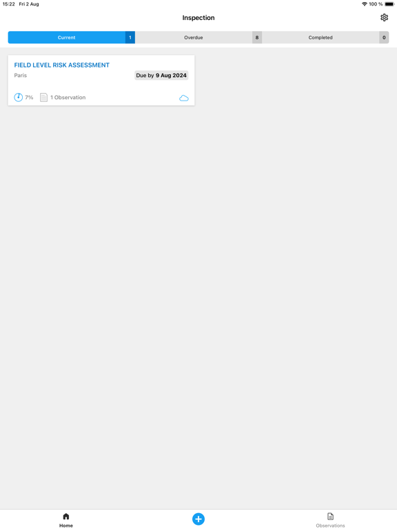 Enablon Inspection screenshot 2