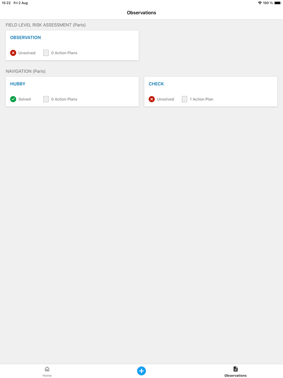 Enablon Inspection screenshot 1