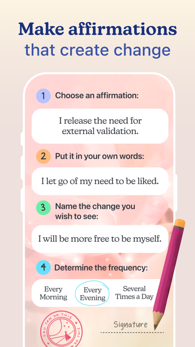 Enchant: Affirmations,Hypnosis screenshot 4