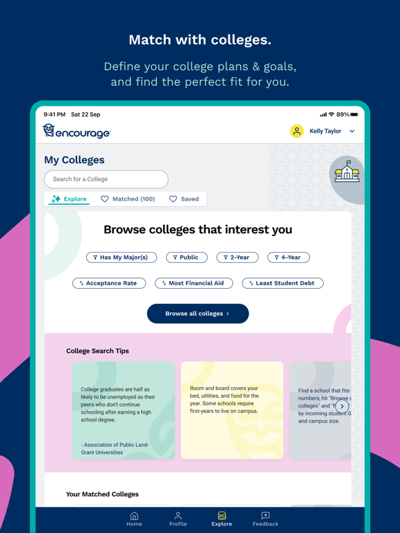 Encourage | College Planning screenshot 4