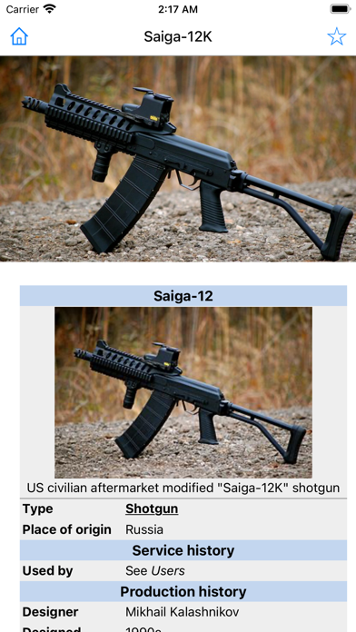 Encyclopedia of Guns screenshot 2