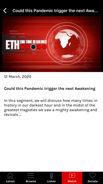 End Time Headlines screenshot 1