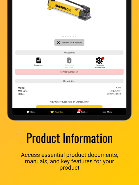Enerpac Connect screenshot 3