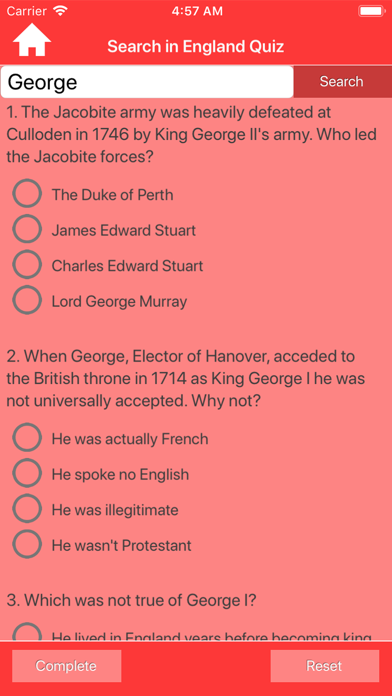 England History Quiz screenshot 1