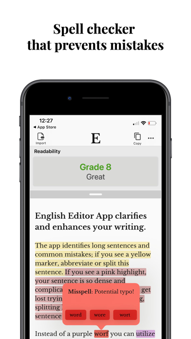 English Editor & Proofreading screenshot 4