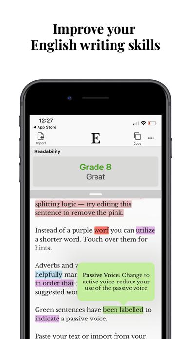English Editor & Proofreading screenshot 2