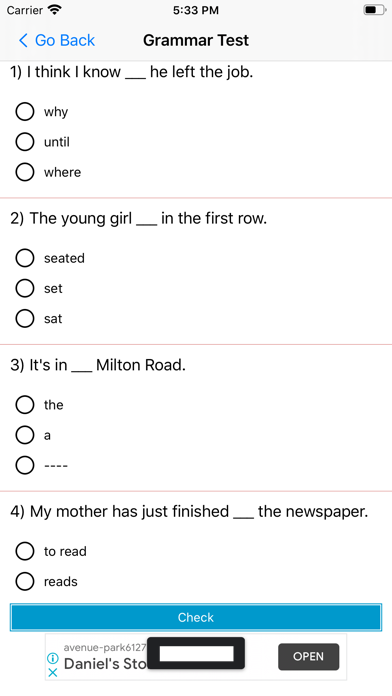 English Grammar in Use & Test screenshot 8
