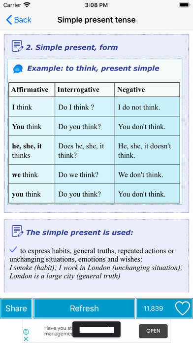 English Grammar in Use & Test screenshot 10