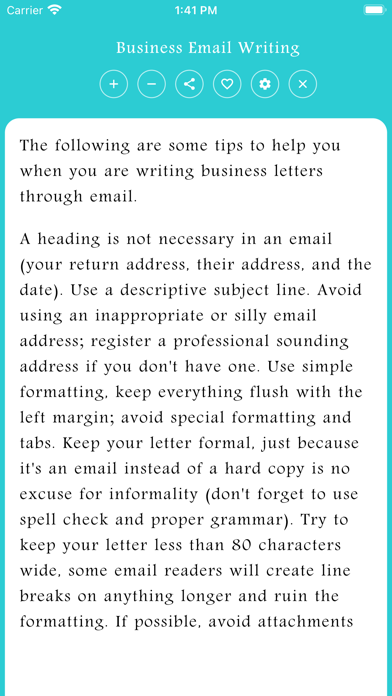English Letter Writing screenshot 2