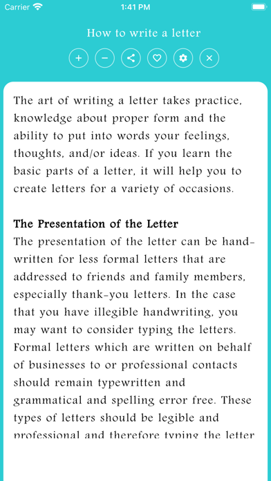 English Letter Writing screenshot 3