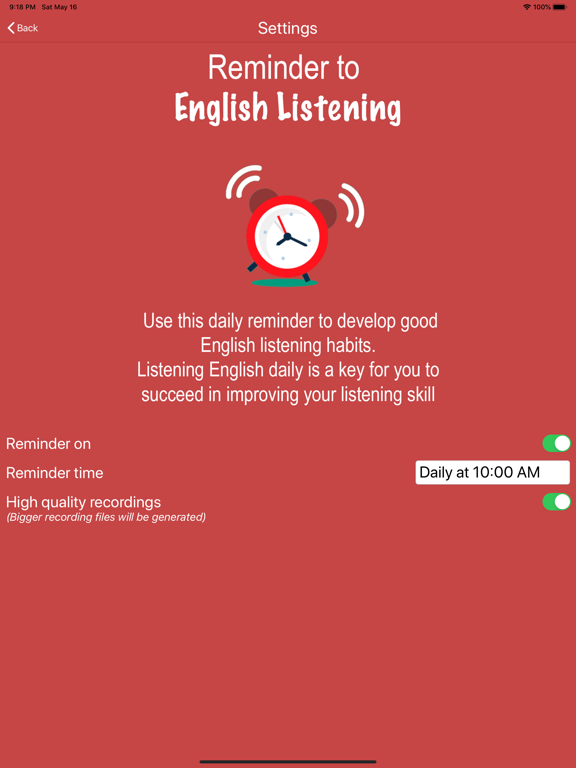 English Listening - Daily screenshot 1
