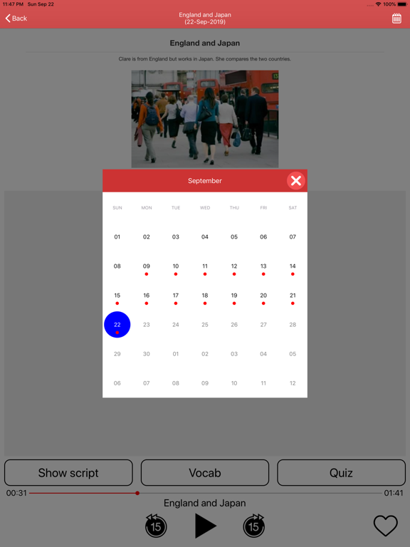 English Listening - Daily screenshot 3