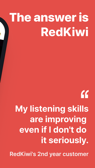 English Listening with RedKiwi screenshot 5