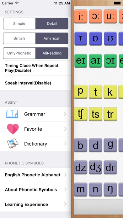 English Phonetic Symbols IPA screenshot 1