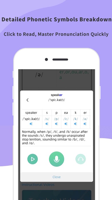 English Pronounce-Phonetics screenshot 2