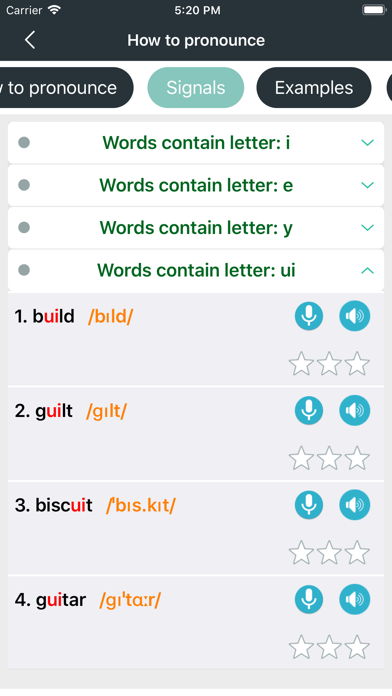 English Pronunciation IPA screenshot 2