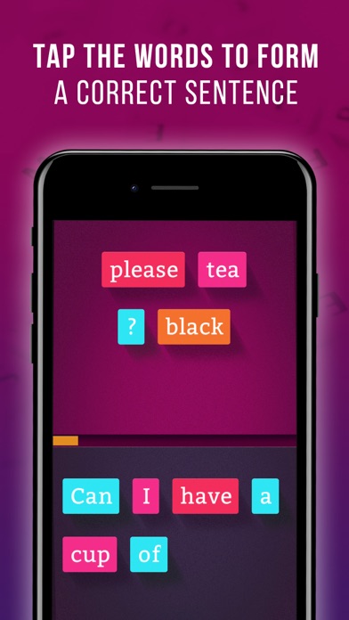 English Sentence Builder Game screenshot 5