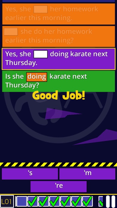English Tenses & Verbs Smash screenshot 3