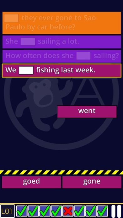 English Tenses & Verbs Smash screenshot 4
