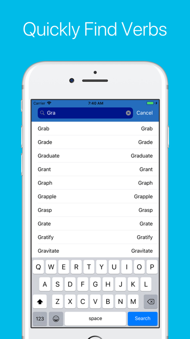 English Verb Conjugator Pro screenshot 1