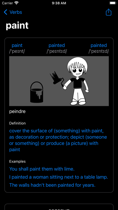 English Verbs screenshot 1