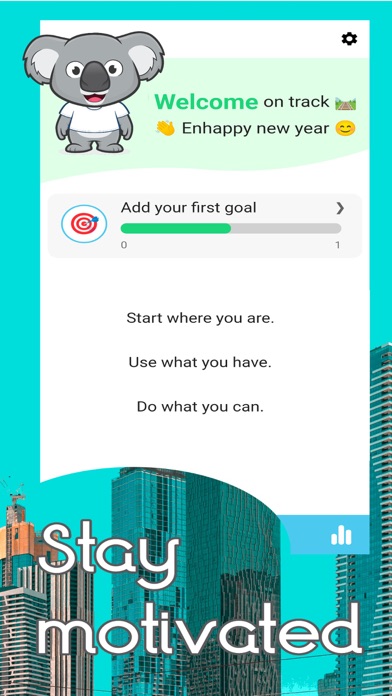 Enhappy: Achieve your Goals screenshot 1