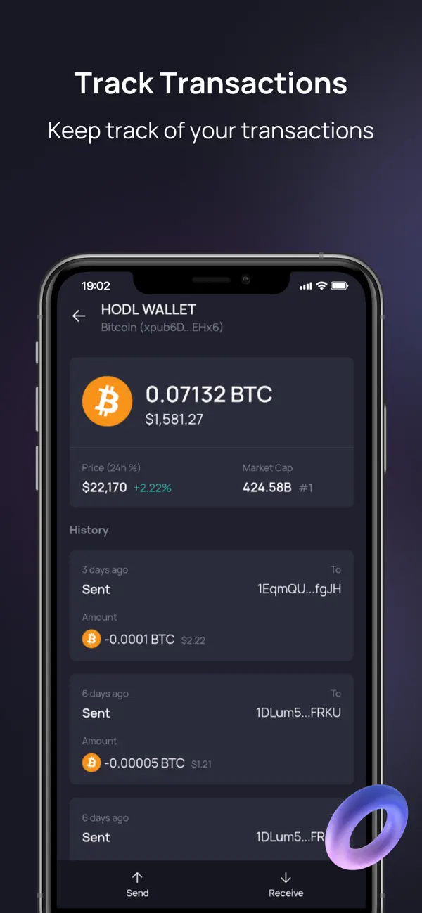 Enjin: NFT Crypto Wallet screenshot 1