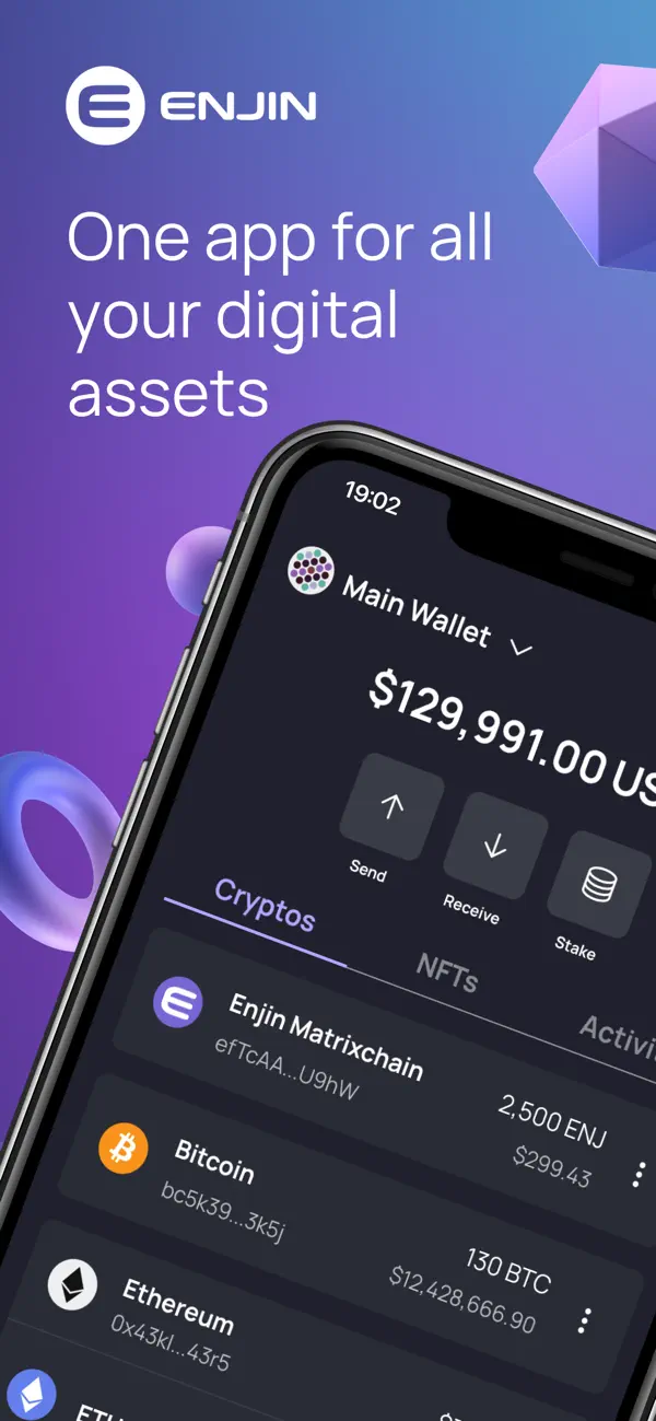 Enjin: NFT Crypto Wallet screenshot 6