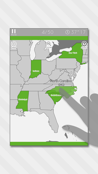 Enjoy Learning U.S. Map Puzzle screenshot 5
