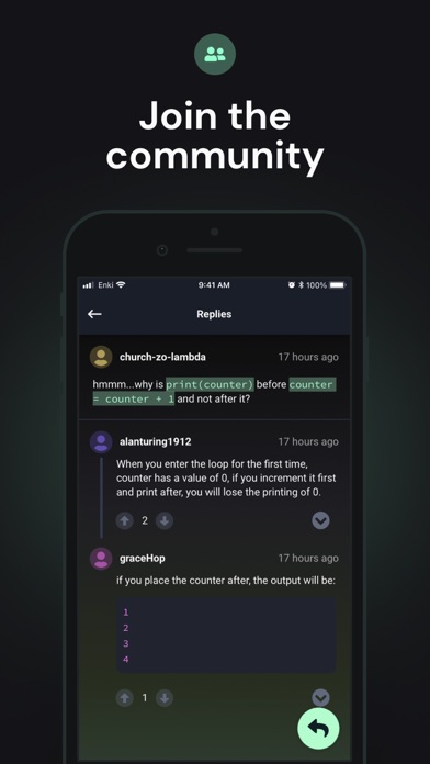 Enki: Learn Coding/Programming screenshot 1